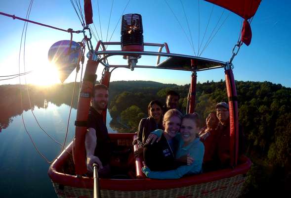 Hot air ballooning