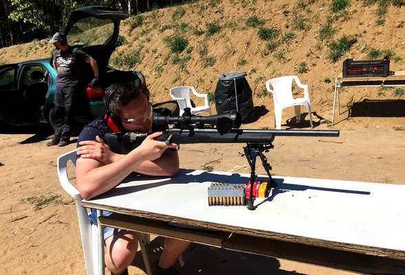 Sniper rifle CZ 550 Varmint .308 Winchester