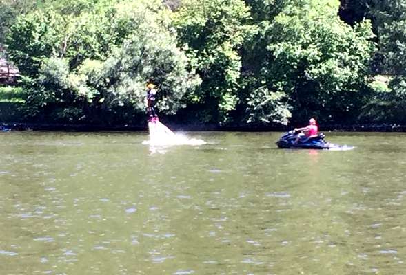 Flyboarding