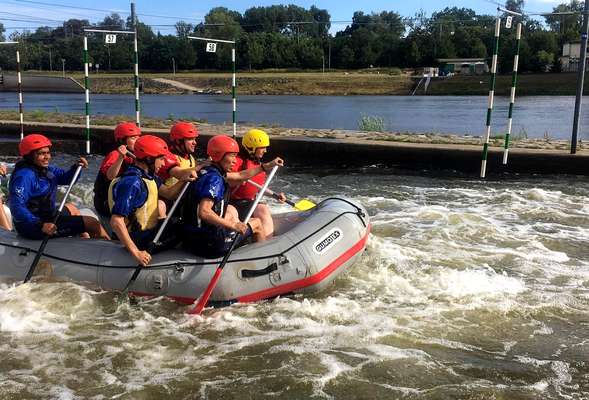 Rafting in Prague