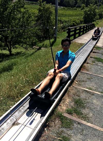 Bobsleigh track