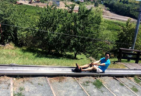 Bobsleigh track