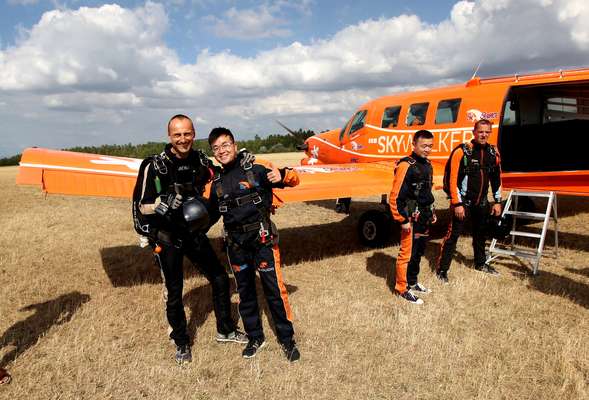 Tandem Skydiving