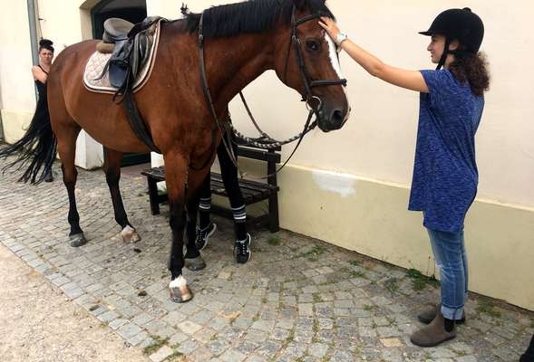 Horse riding