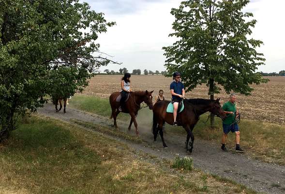 Horse riding