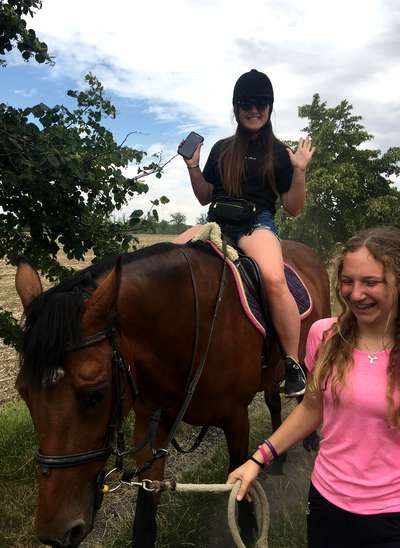 Horse riding