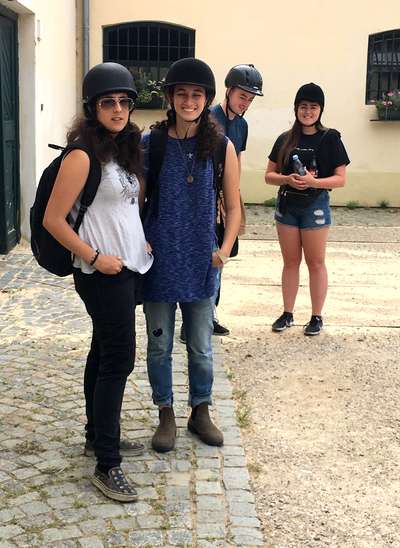 Horse riding