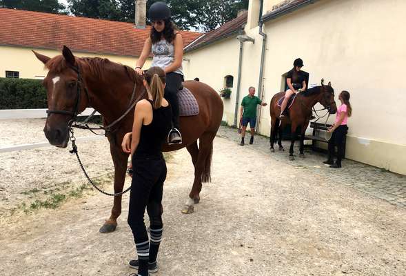 Horse riding