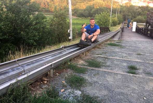 Bobsleigh track