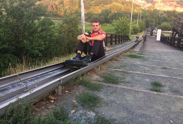 Bobsleigh track
