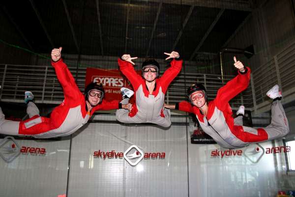 Skydiving arena