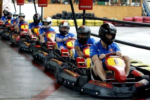 Go-kart track in Prague