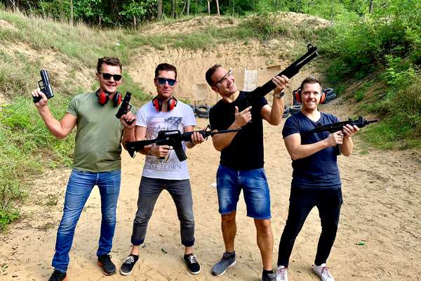 Pistols, AR15, shotgun & UZI